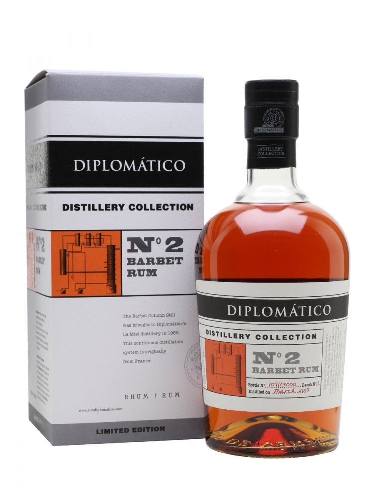 Diplomatico No. 2 Barbet Rum Distillery Collection 2013 0