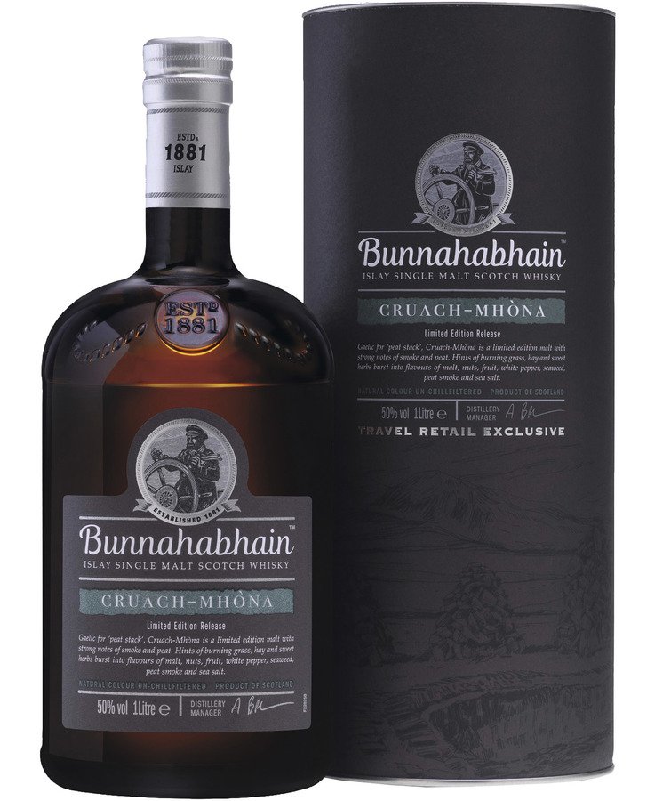 Bunnahabhain Cruach Mhona 1l 50% GB