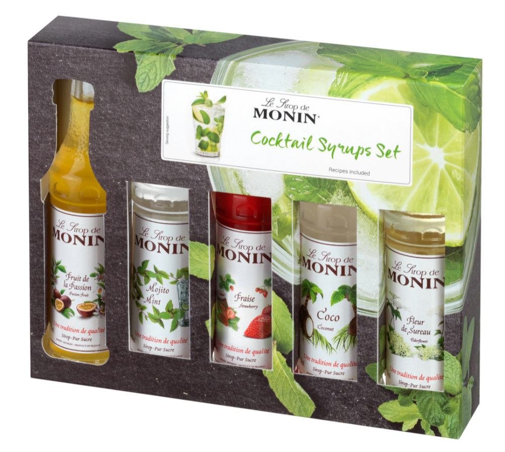 Monin cocktail box mini 5×0