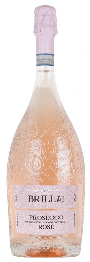 BRILLA! Prosecco Spumante Rosé DOC MAGNUM 1