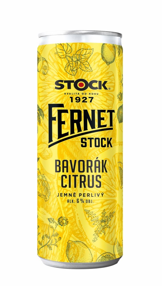 Fernet Stock Bavorák Citrus RTD 0