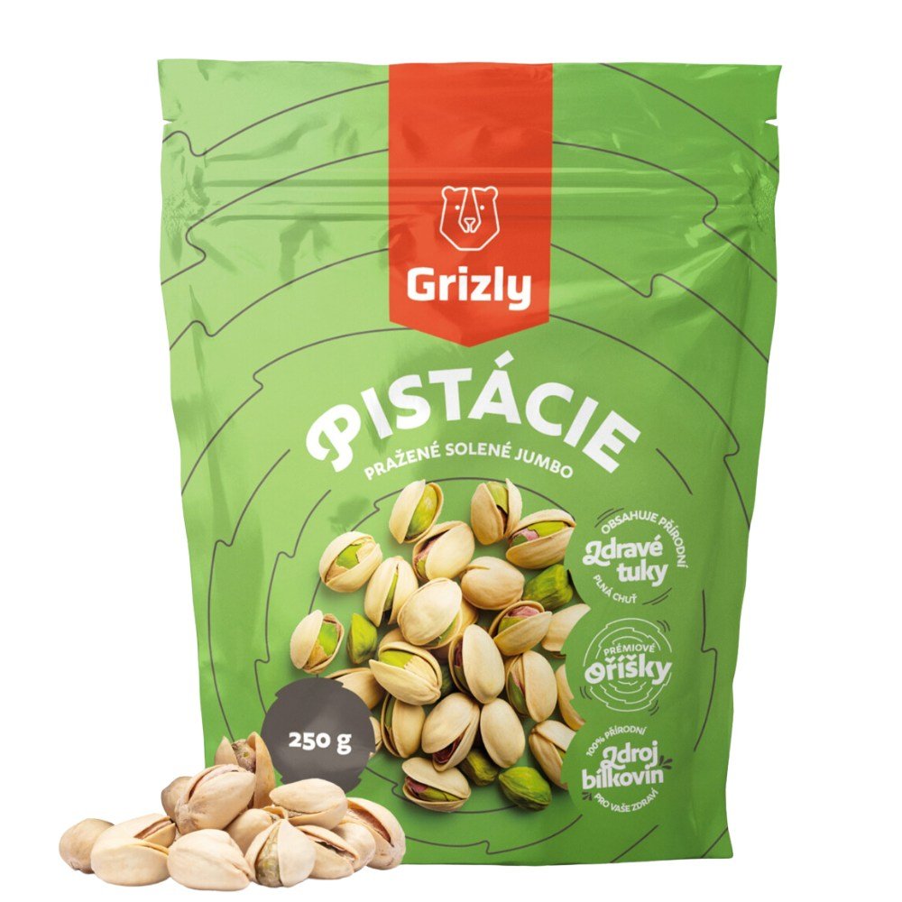 Pistácie pražené solené Jumbo 250g