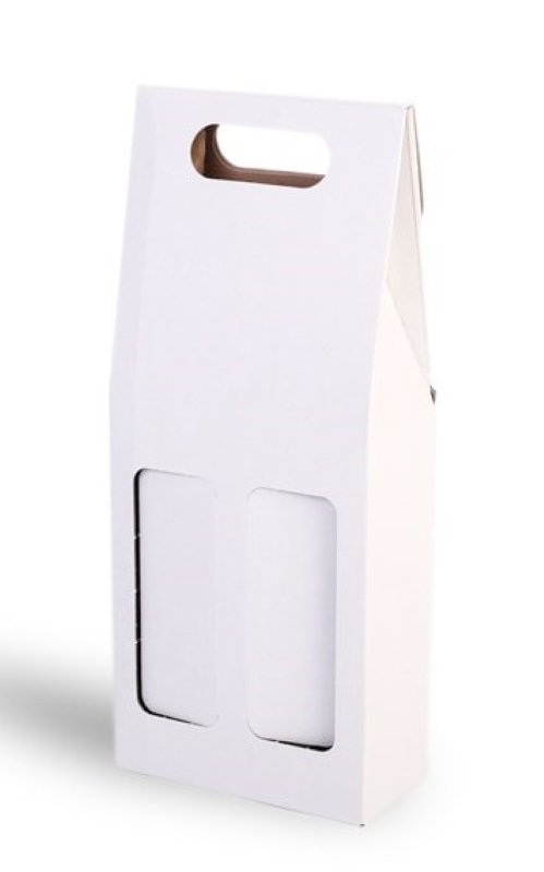 Obal na 2 láhve bílá Andula